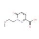1-(2-methoxyethyl)-6-oxo-1,6-dihydropyridazine-3-carboxylic acid - chemical structure image