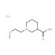 1-(2-Methoxyethyl)piperidine-3-carboxylic acid hydrochloride - chemical structure image