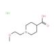 1-(2-Methoxyethyl)piperidine-4-carboxylic acidhydrochloride - chemical structure image