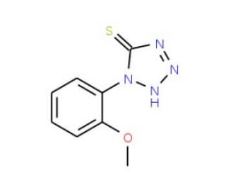 1-(2-methoxyphenyl)-1H-tetrazole-5-thiol - chemical structure image