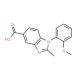 1-(2-Methoxyphenyl)-2-methyl-1H-benzimidazole-5-carboxylic acid - chemical structure image