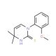 1-(2-Methoxyphenyl)-4,4-dimethyl-1,4-dihydropyrimidine-2-thiol - chemical structure image