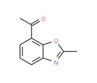1-(2-Methyl-1,3-benzoxazol-7-yl)-1-ethanone - chemical structure image