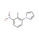 1-(2-Methyl-3-nitrophenyl)-1H-pyrrole (CAS 52414-57-0) - chemical structure image
