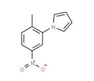 1-(2-Methyl-5-nitrophenyl)-1H-pyrrole - chemical structure image