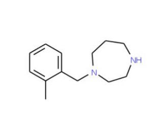 1-(2-methylbenzyl)-1,4-diazepane - chemical structure image