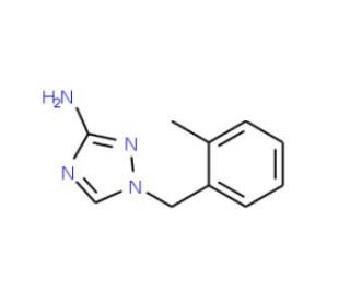 1-(2-methylbenzyl)-1H-1,2,4-triazol-3-amine - chemical structure image