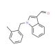 1-(2-Methylbenzyl)-1H-indole-3-carbaldehyde (CAS 428495-34-5) - chemical structure image
