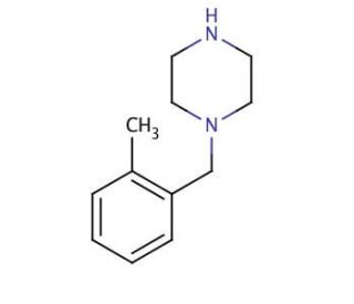 1-(2-Methylbenzyl)piperazine (CAS 5321-47-1) - chemical structure image
