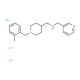 {[1-(2-Methylbenzyl)piperidin-4-yl]methyl}-(pyridin-3-ylmethyl)amine trihydrochloride - chemical structure image