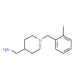 [1-(2-Methylbenzyl)piperidin-4-yl]methylamine - chemical structure image