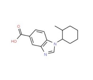 1-(2-Methylcyclohexyl)-1H-benzimidazole-5-carboxylic acid - chemical structure image