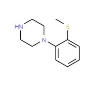 1-(2-Methylmercaptophenyl)piperazine (CAS 1013-24-7) - chemical structure image