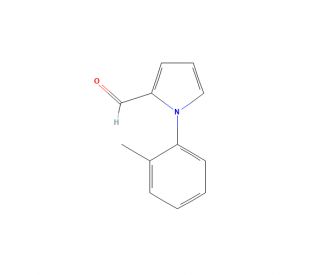 1-(2-Methylphenyl)-1H-pyrrole-2-carbaldehyde (CAS 35524-41-5) - chemical structure image