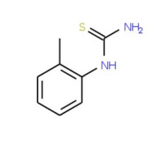 1-(2-Methylphenyl)-2-thiourea (CAS 614-78-8) - chemical structure image