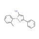 1-(2-methylphenyl)-3-phenyl-1H-pyrazol-5-amine - chemical structure image