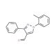 1-(2-methylphenyl)-3-phenyl-1H-pyrazole-4-carbaldehyde - chemical structure image