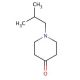 1-(2-Methylpropyl)-4-piperidone (CAS 72544-16-2) - chemical structure image