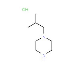1-(2-methylpropyl)piperazine hydrochloride - chemical structure image