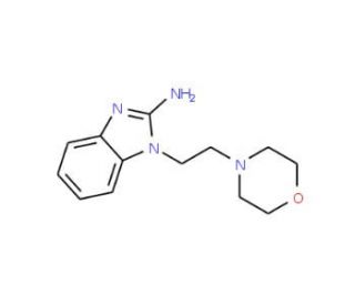 1-(2-Morpholin-4-yl-ethyl)-1H-benzoimidazol-2-ylamine - chemical structure image