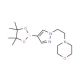 1-(2-Morpholinoethyl)-1H-pyrazole-4-boronic acid pinacol ester (CAS 864754-18-7) - chemical structure image