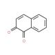 1,2-Naphthoquinone 的分子结构, CAS编号: 524-42-5 1,2-Naphthoquinone (CAS 524-42-5) - chemical structure image