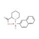 1-(2-naphthylsulfonyl)piperidine-2-carboxylic acid - chemical structure image