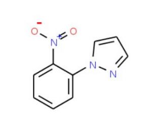 1-(2-Nitrophenyl)-1H-pyrazole (CAS 25688-17-9) - chemical structure image
