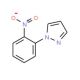 1-(2-Nitrophenyl)-1H-pyrazole (CAS 25688-17-9) - chemical structure image