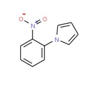 1-(2-nitrophenyl)-1H-pyrrole (CAS 33265-60-0) - chemical structure image