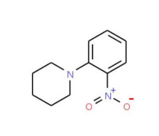 1-(2-Nitrophenyl)piperidine (CAS 15822-77-2) - chemical structure image