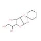 1,2-O-Cyclohexylidene-α-D-glucofuranose (CAS 16832-21-6) - chemical structure image