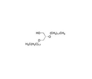 1,2-O-Dioctadecyl-sn-glycerol (CAS 82188-61-2) - chemical structure image