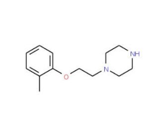 1-(2-o-Tolyloxy-ethyl)-piperazine - chemical structure image