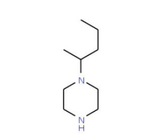 1-(2-Pentyl)piperazine (CAS 82499-96-5) - chemical structure image