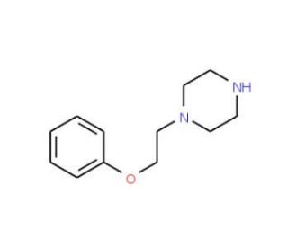 1-(2-phenoxyethyl)piperazine (CAS 13484-37-2) - chemical structure image