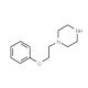 1-(2-phenoxyethyl)piperazine (CAS 13484-37-2) - chemical structure image