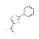 1-(2-Phenyl-1,3-thiazol-4-yl)ethan-1-one (CAS 10045-52-0) - chemical structure image