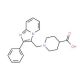 1-(2-Phenyl-imidazo[1,2-a]pyridin-3-ylmethyl)-piperidine-4-carboxylic acid - chemical structure image