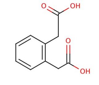 1,2-Phenylenediacetic acid (CAS 7500-53-0) - chemical structure image