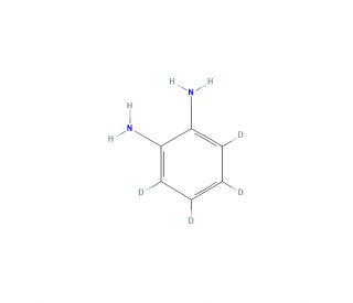 1,2-Phenylenediamine-d4 (CAS 291765-93-0) - chemical structure image