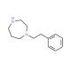 1-(2-Phenylethyl)-1,4-diazepane (CAS 40389-67-1) - chemical structure image