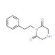 1-(2-Phenylethyl)piperazine-2,6-dione - chemical structure image