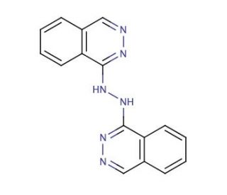 1-(2-Phthalazin-1-ylhydrazino)phthalazine (CAS 24030-07-7) - chemical structure image