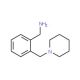 1-[2-(piperidin-1-ylmethyl)phenyl]methanamine (CAS 32743-18-3) - chemical structure image