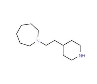 1-(2-Piperidin-4-ylethyl)azepane - chemical structure image