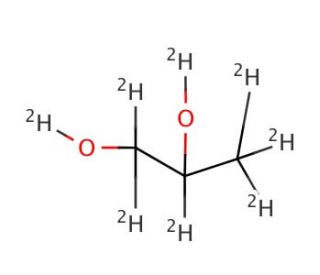 1,2-Propanediol-d8 (CAS 80156-55-4) - chemical structure image