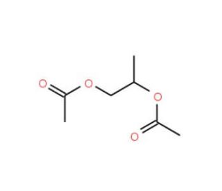 1,2-Propanediol diacetate (CAS 623-84-7) - chemical structure image