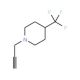 1-(2-Propynyl)-4-(trifluoromethyl)piperidine (CAS 623948-94-7) - chemical structure image