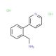 1-(2-Pyridin-3-ylphenyl)methylamine dihydrochloride (CAS 859833-18-4) - chemical structure image